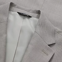 Haggar JMH Tailored Glen Plaid Mens Stretch Fabric Modern Fit Suit Jacket