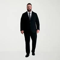Haggar JMH Tailored Mens Big and Tall Stretch Fabric Modern Fit Flat Front Suit Pant