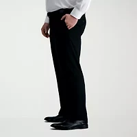 Haggar JMH Tailored Mens Big and Tall Stretch Fabric Modern Fit Flat Front Suit Pant