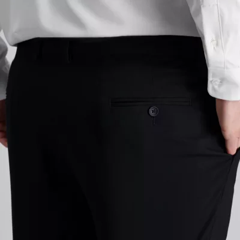 Haggar JMH Tailored Mens Big and Tall Stretch Fabric Classic Fit Flat Front Suit Pant
