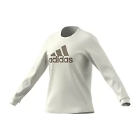 adidas Womens Crew Neck Long Sleeve Active T-Shirt