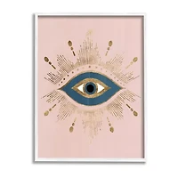 Stupell Industries Eye Glam Boho Framed Print