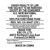 Sleep Philosophy Wedge Memory Foam Pillow