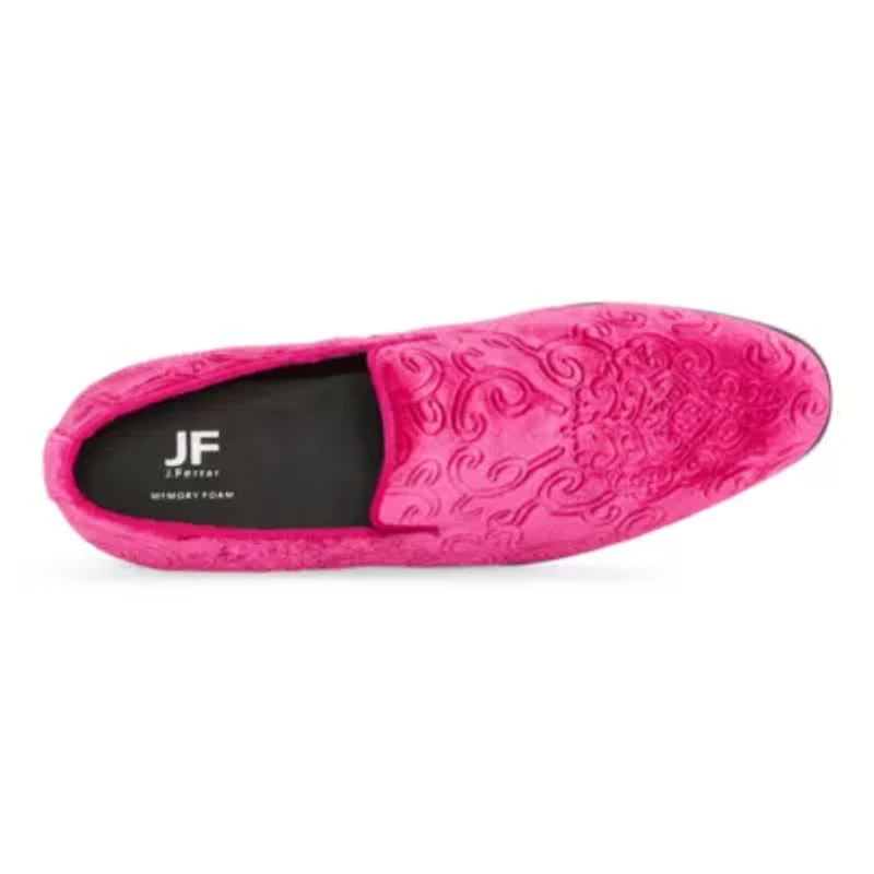 J. Ferrar Sutton Mens Round Closed Toe Slip-On Shoe