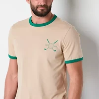 Xersion Mens Crew Neck Short Sleeve Regular Fit Graphic T-Shirt