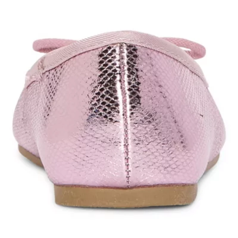 Thereabouts Lexi Little & Big Kid Girls Round Closed Toe Ballet Flats