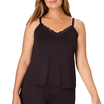 Bali Breathe Womens V Neck Sleeveless Pajama Top