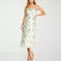 B. Smart Womens Juniors Floral A-Line Dress