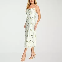B. Smart Womens Juniors Floral A-Line Dress