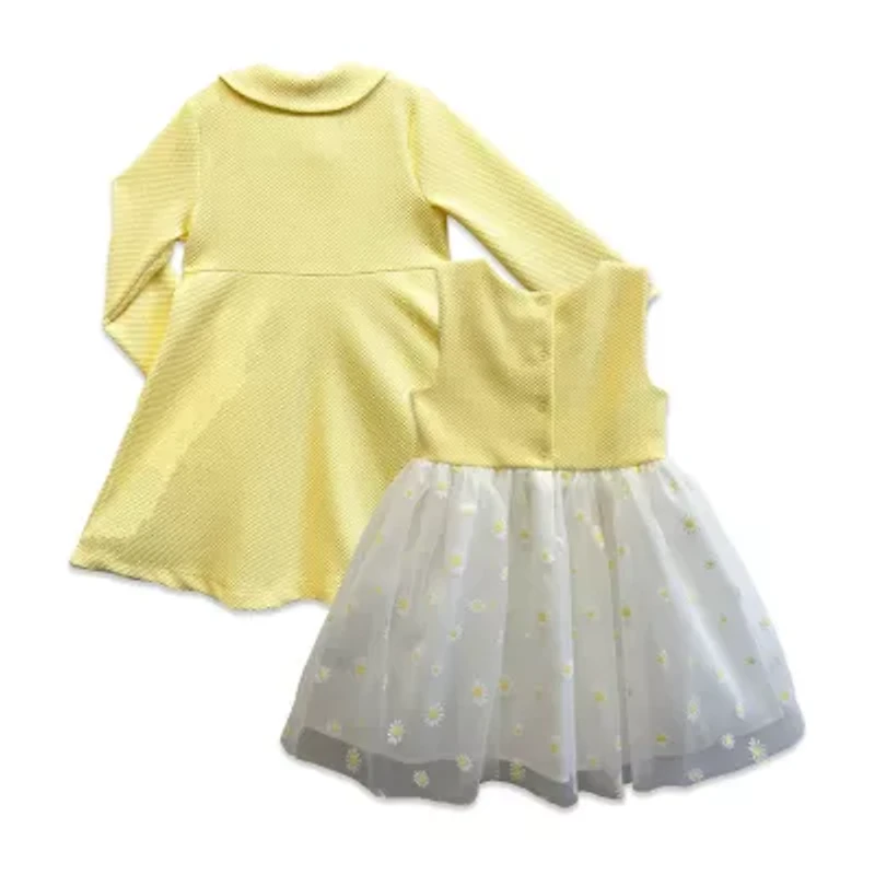 Blueberi Boulevard Little & Big Kid Girls Floral 2-pc. Dress Set