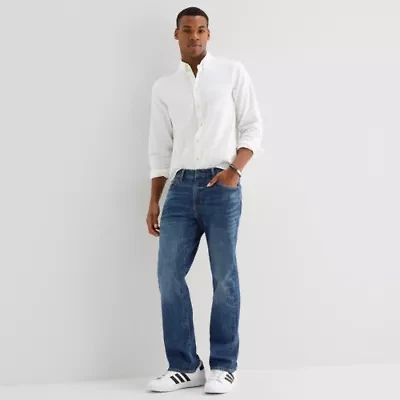 mutual weave Big and Tall Mens Bootcut Jean