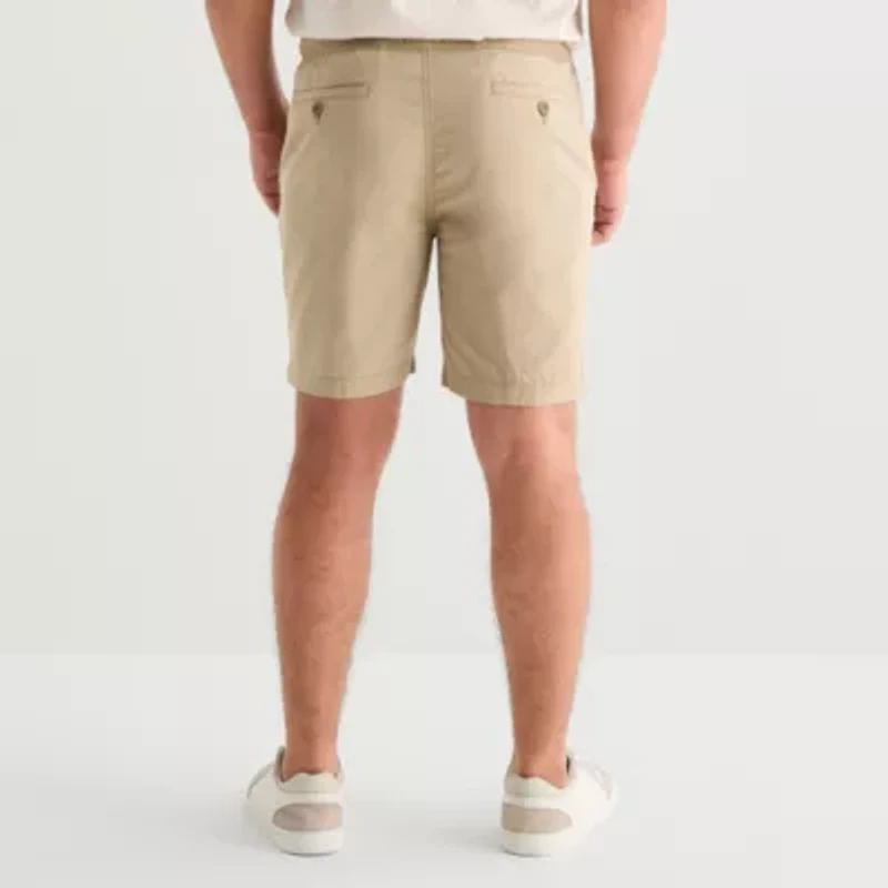 mutual weave Mens 11" High Rise Big and Tall Pull-On Short