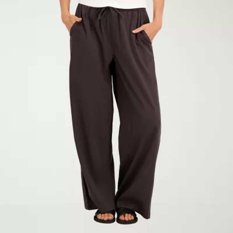VOLCOM Womens Wide Leg Pull-On Pant