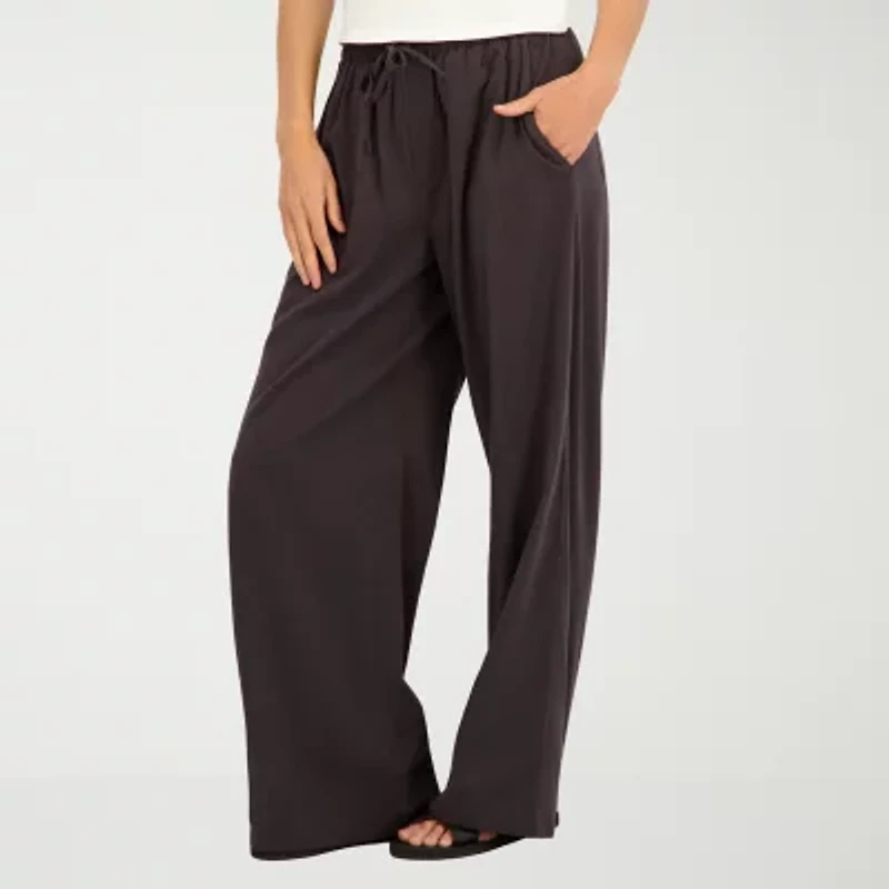 VOLCOM Womens Wide Leg Pull-On Pant