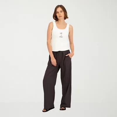 VOLCOM Womens Wide Leg Pull-On Pant