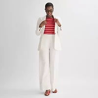 Liz Claiborne Linen Womens Classic Fit Blazer