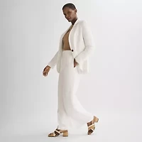 Liz Claiborne Linen Womens Classic Fit Blazer