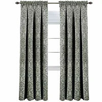 Sutton Rod Pocket Blackout Single Curtain Panel