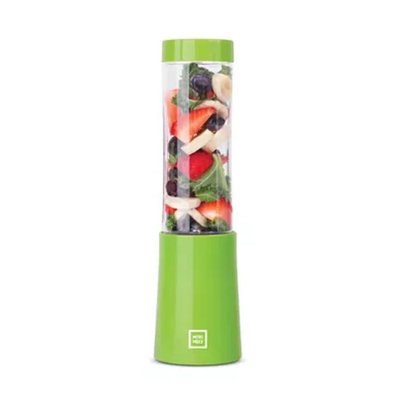 Euro Cuisine MM2G Personal Blender With 2 - 10OZ Tritan Bottles - Green