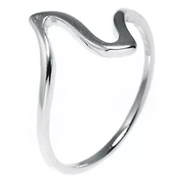 Silver Treasures Womens Sterling Band