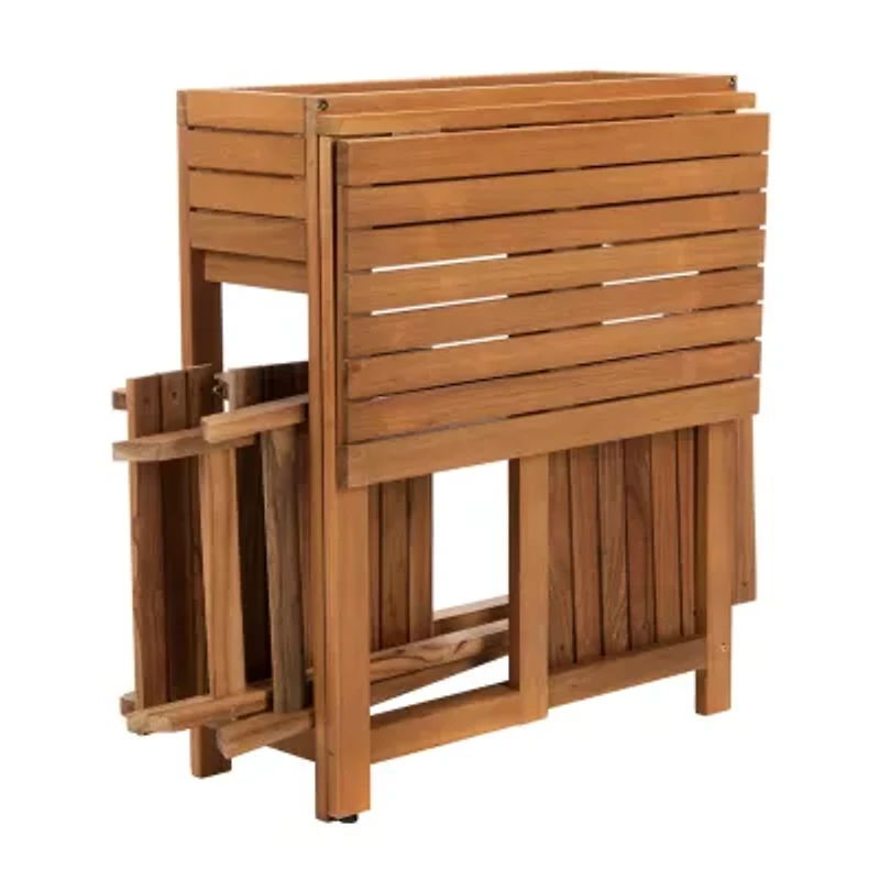 Walten Patio Collection 3-pc. Bistro Set Folding