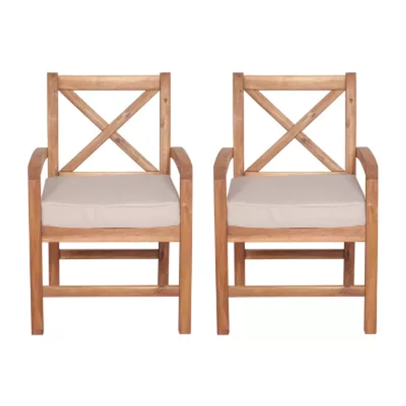 Catania Collection Patio Dining Chair-Set of 2