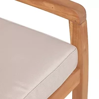 Walker Edison Catania Collection 7-pc. Weather Resistant Rectangular Dining Set