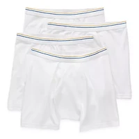 Stafford Dry + Cool Breathable Mesh Mens Big and Tall 4 Pack Boxer Briefs 302860