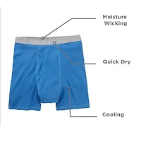 Stafford Dry + Cool Mens 4 Pack Boxer Briefs 302869