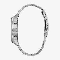 Citizen Garrison Mens Chronograph Silver Tone Bracelet Watch At2480-57l