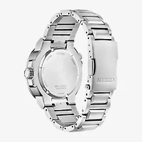 Citizen Endeavor Mens Silver Tone Stainless Steel Bracelet Watch Bj7140-53e