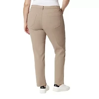 Gloria Vanderbilt Amanda Womens Plus Classic Twill