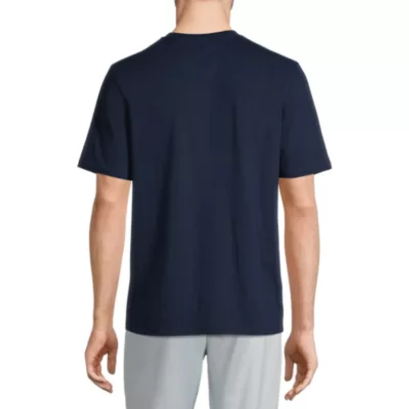 Stafford Super Soft Mens Crew Neck Short Sleeve Pajama Top