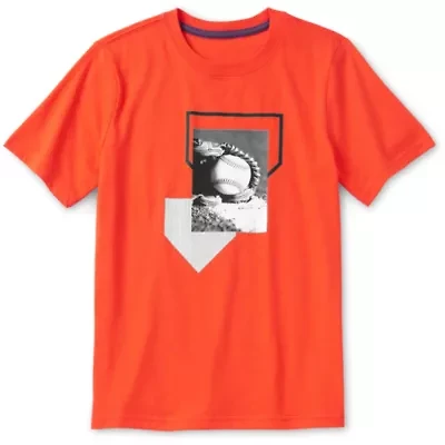 Xersion Little & Big Kid Boys Crew Neck Short Sleeve Regular Fit Graphic T-Shirt