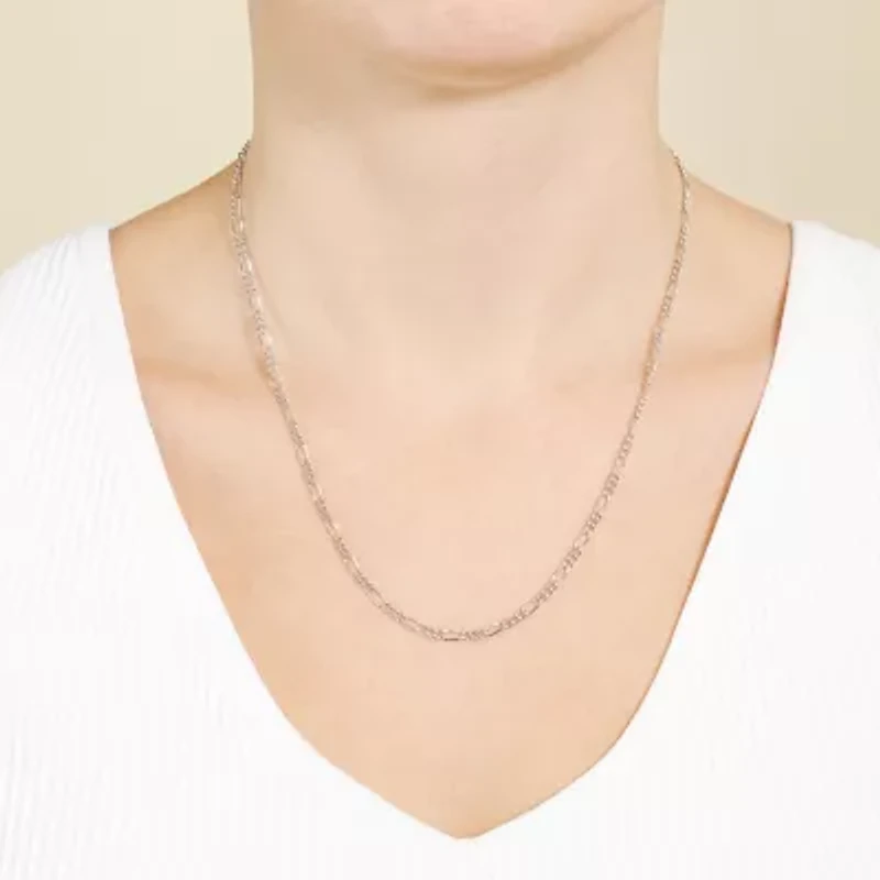Silver Reflections Womens Pure Silver Over Brass 18 Inch Rolo Chain Necklace
