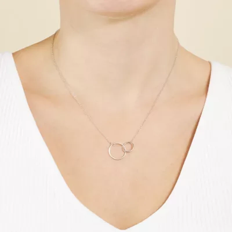 Silver Treasures Sterling Silver Pendant Necklace