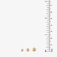 Silver Reflections 3 Pair Earring Set