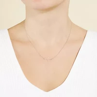 Silver Treasures Womens Sterling Silver 16 Inch Pendant Necklace