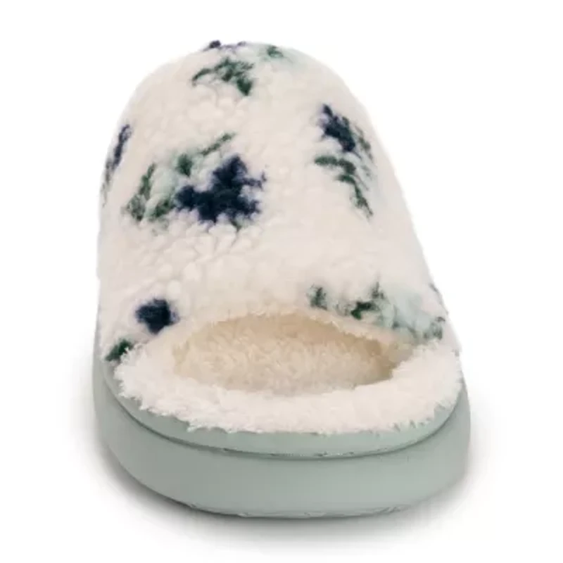Muk Luks Women'S Marsai Slide Slip On Slipper Womens Memory Foam Slip-On Slippers