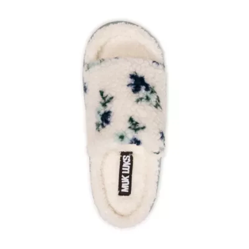 Muk Luks Women'S Marsai Slide Slip On Slipper Womens Memory Foam Slip-On Slippers