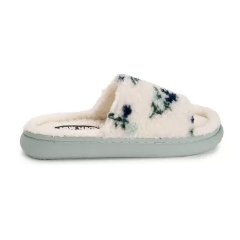 Muk Luks Women'S Marsai Slide Slip On Slipper Womens Memory Foam Slip-On Slippers