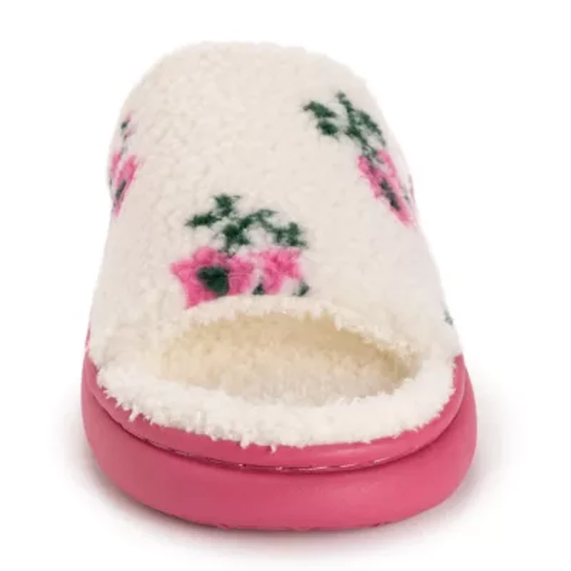 Muk Luks Marsai Slide Womens Memory Foam Slip-On Slippers
