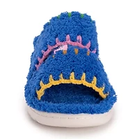 Muk Luks Double Strap Womens Memory Foam Slip-On Slippers