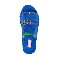Muk Luks Double Strap Womens Memory Foam Slip-On Slippers