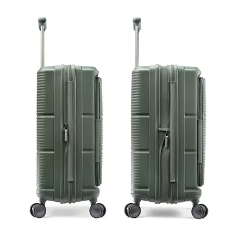 Samsonite Paralux 23 Inch Hardside Checked Spinner Luggage