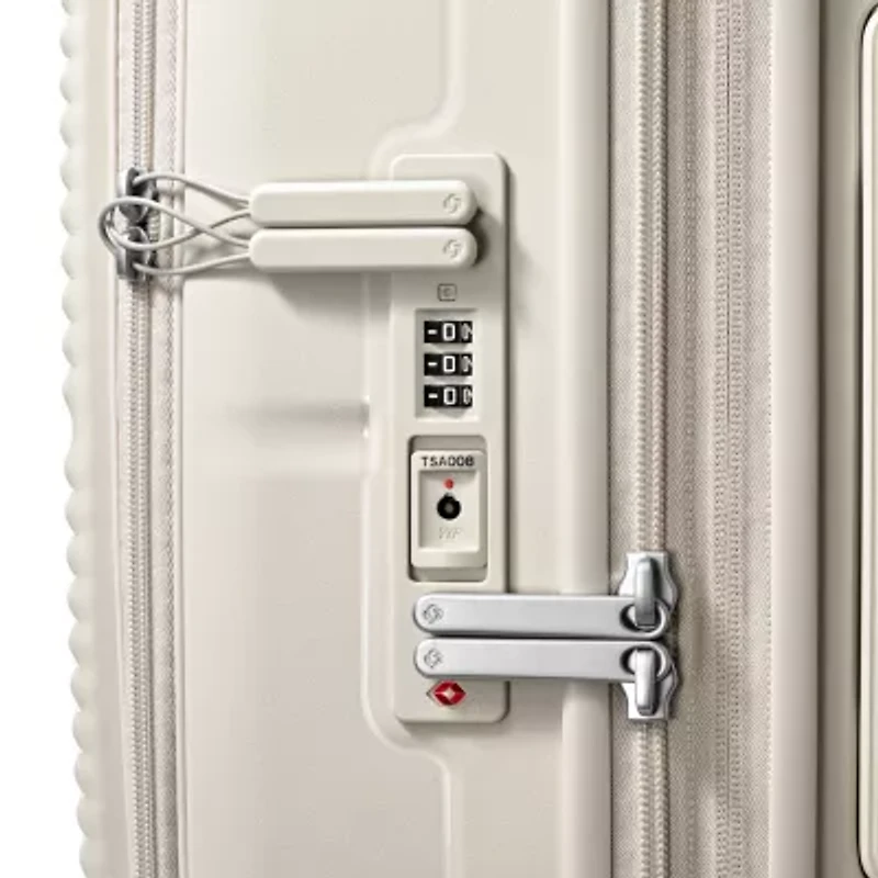 Samsonite Paralux 26 Inch Hardside Checked Spinner Luggage