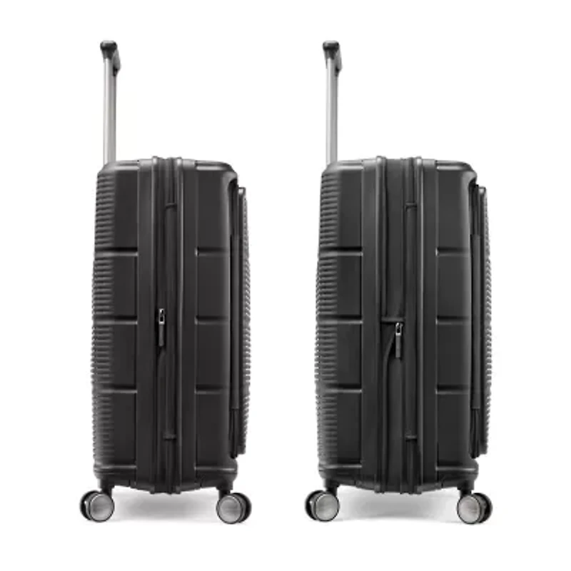 Samsonite Paralux 26 Inch Hardside Checked Spinner Luggage