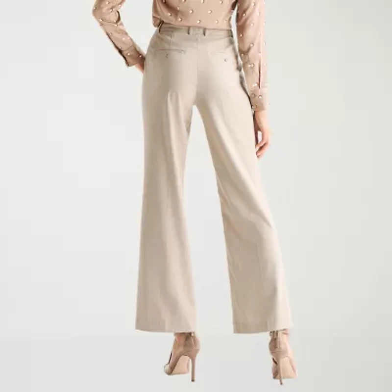 Worthington Womens Tall Bootcut High Rise Trouser
