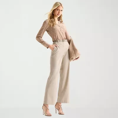 Worthington Womens Tall Bootcut High Rise Trouser