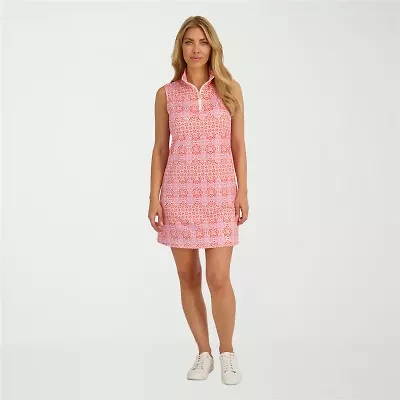 Stella Parker Womens Medallion Knit Dress Swimsuit Cover-Up